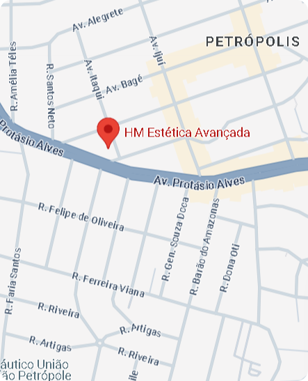 Localização da HM Estética Avançada no mapa